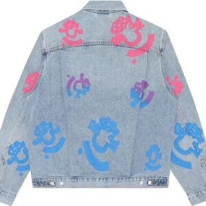 Denim Tears Bstroy Tears Light Wash Denim Trucker Jacket