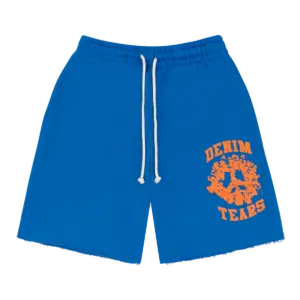 Denim University Shorts Royal Blue