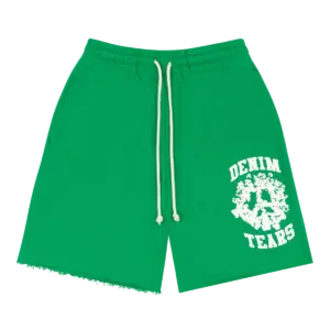 Denim University Sweat Shorts Green