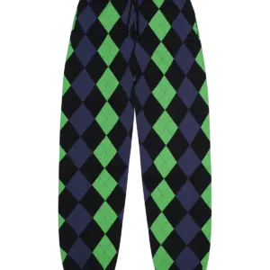 Derby Intarsia Sweatpant Green