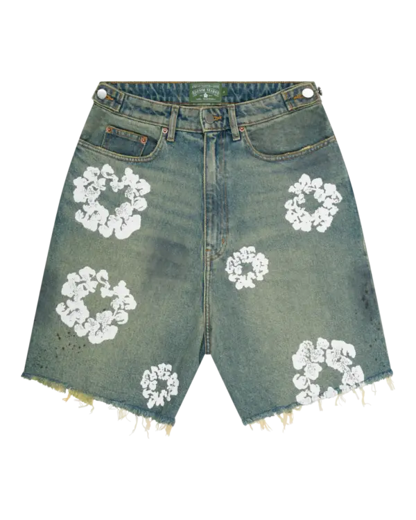 Dirty Wash Wreath Short