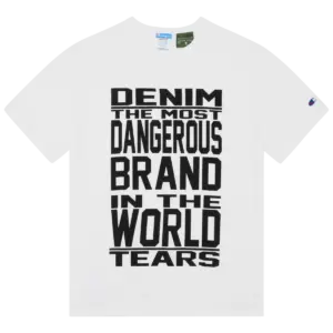 Dangerous Mission Statement Tee White