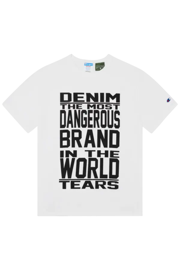 Dangerous Mission Statement Tee White